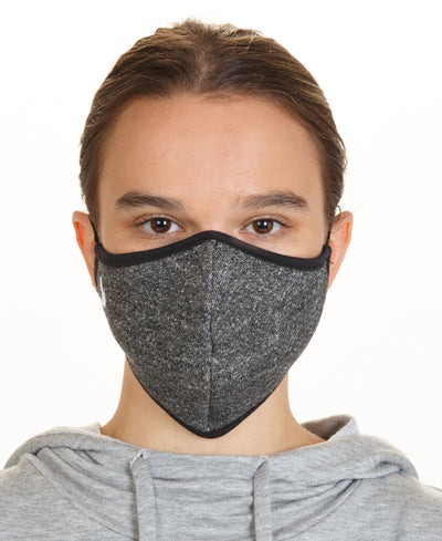 Zero - Charcoal & Black - 2Pack Face Masks with spunbond protective barrier